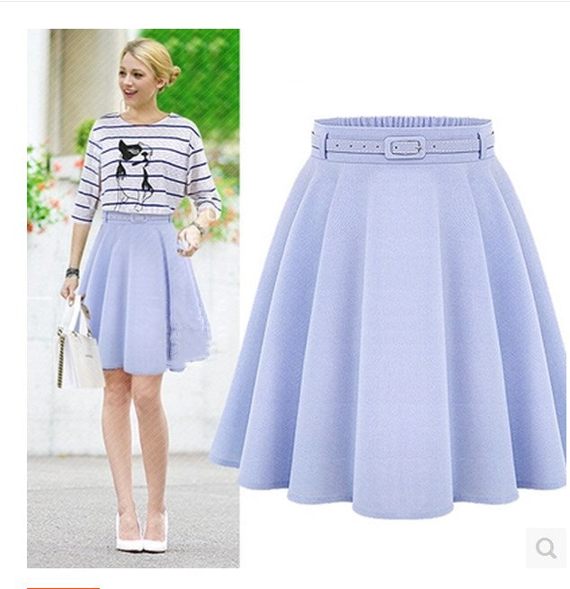 The new women summer skirt has a sexy high waist skirt