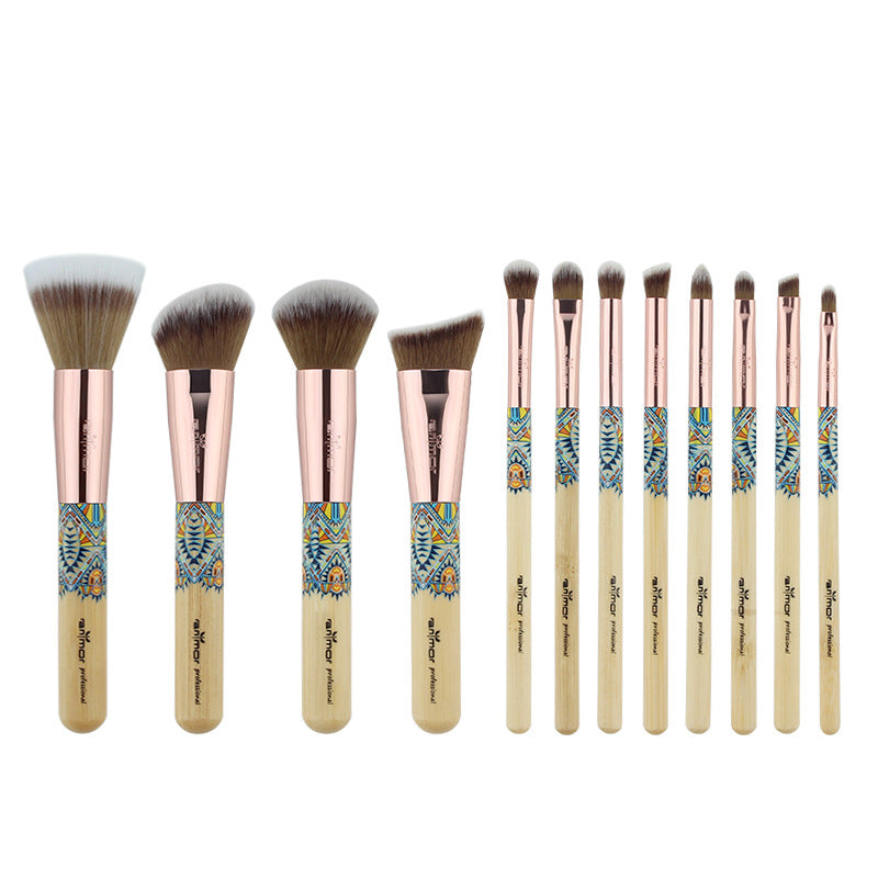 12 sets makeup brushes