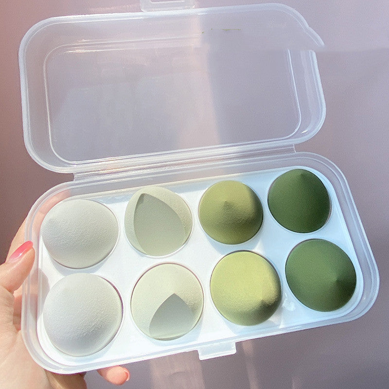 Powder Beauty Egg Wet And Dry Puff Puff Sponge Soft Giant Makeup Egg With Storage Box