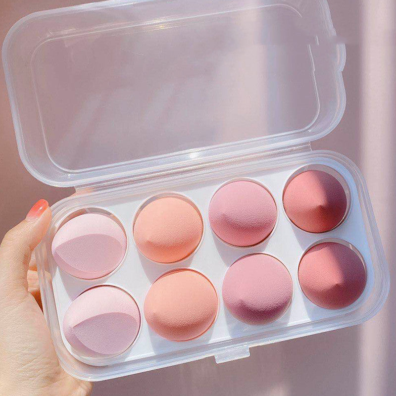 Powder Beauty Egg Wet And Dry Puff Puff Sponge Soft Giant Makeup Egg With Storage Box