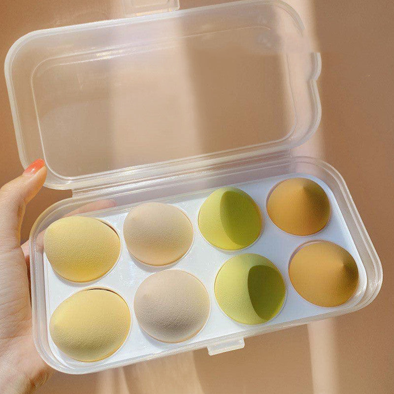 Powder Beauty Egg Wet And Dry Puff Puff Sponge Soft Giant Makeup Egg With Storage Box