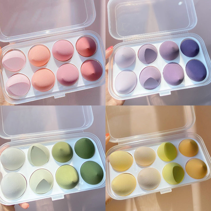 Powder Beauty Egg Wet And Dry Puff Puff Sponge Soft Giant Makeup Egg With Storage Box