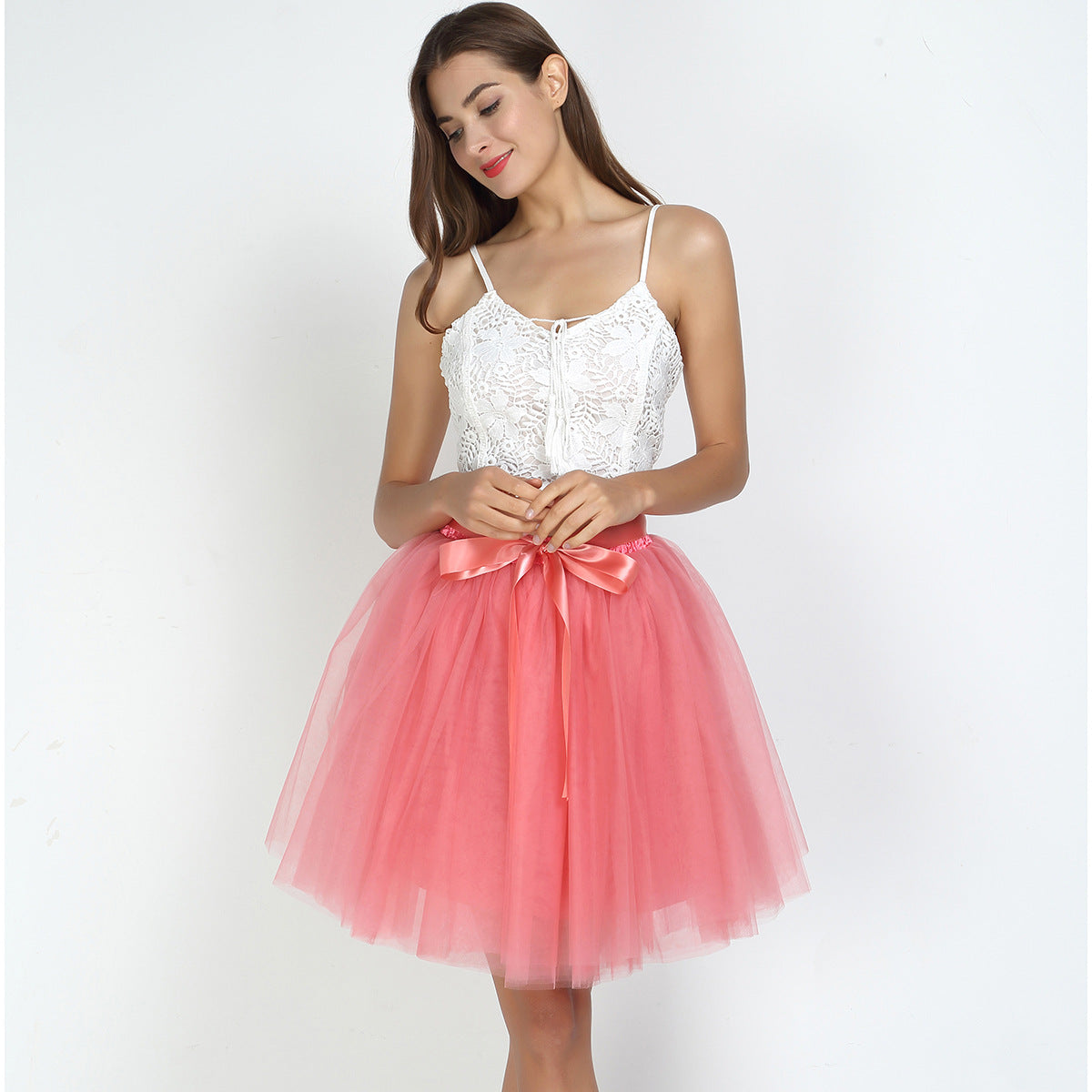 Women's Tutu Skirt Mesh Skirt Adult Mesh Skirt