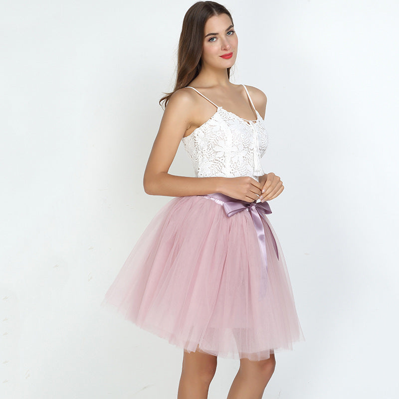 Women's Tutu Skirt Mesh Skirt Adult Mesh Skirt