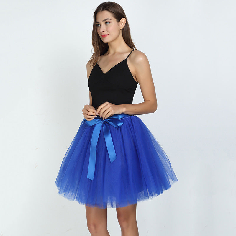 Women's Tutu Skirt Mesh Skirt Adult Mesh Skirt