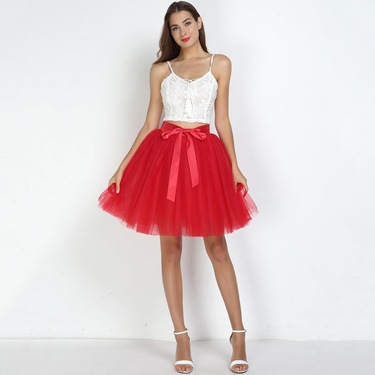 Women's Tutu Skirt Mesh Skirt Adult Mesh Skirt