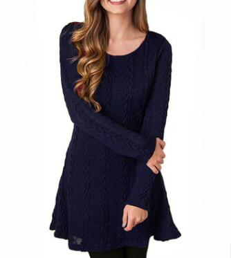 Women Causal  Short Sweaters Dresses