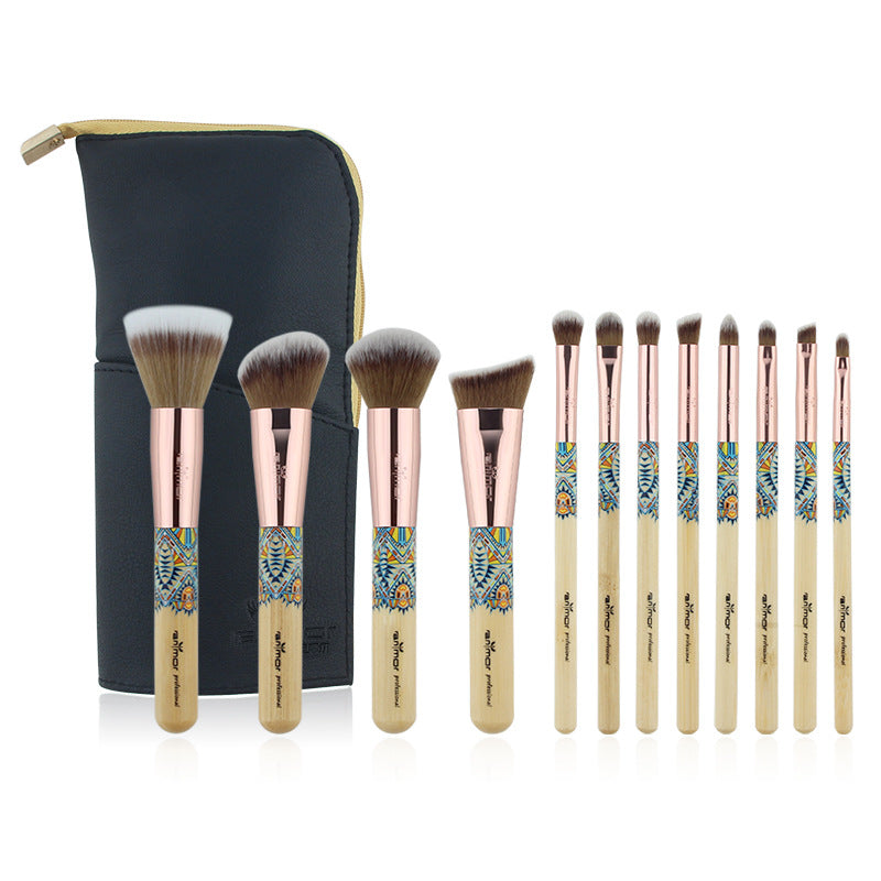 12 sets makeup brushes