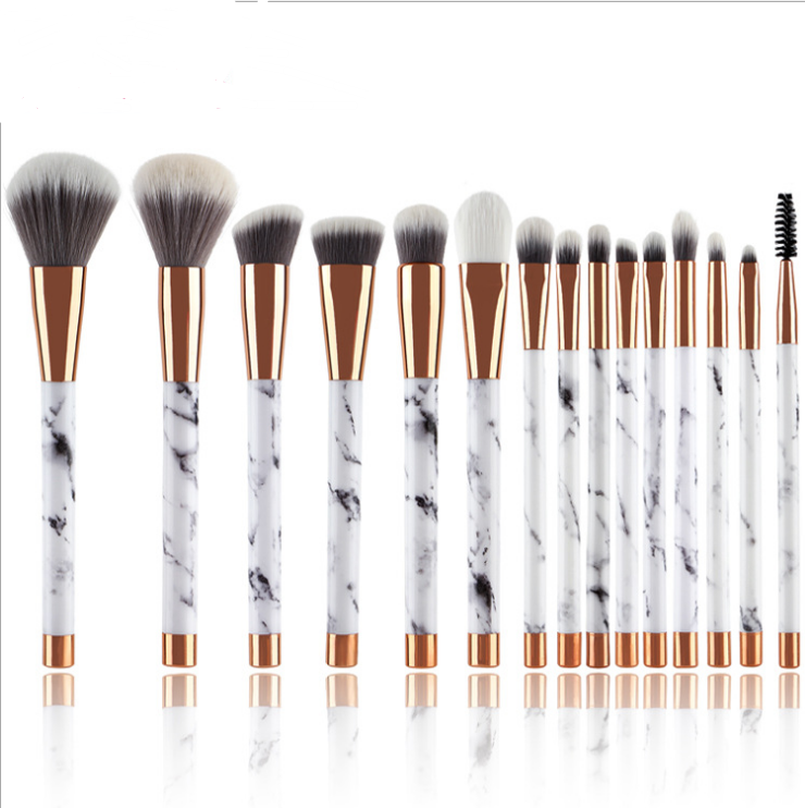 11 sets of marble makeup brush with kit makeup brush beauty