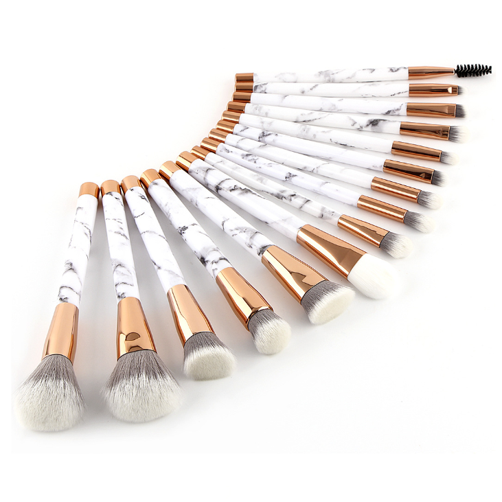 11 sets of marble makeup brush with kit makeup brush beauty