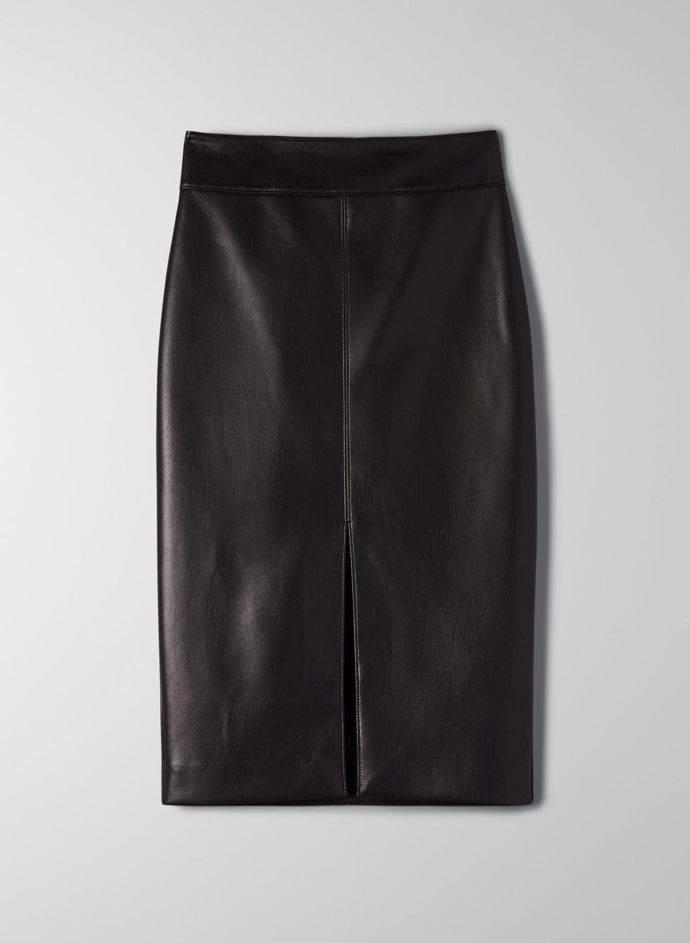 French Temperament All Match Leather Skirt Women