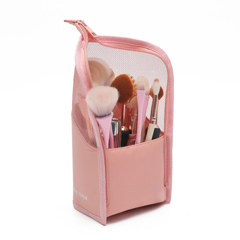 Home Fashion Simple Large Capacity Vertical Makeup Brush Storage Bag