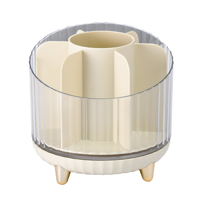 Desktop Rotating Makeup Brush Storage Cartridge