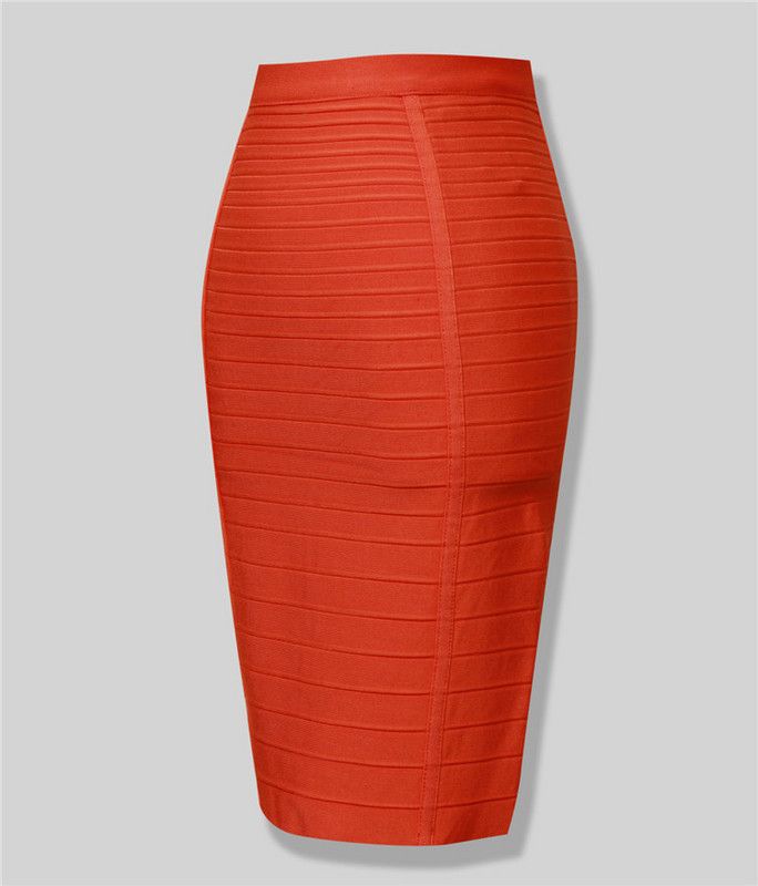 Ack Zipper Bandage Skirt Women Tight Club Pary Fashion Skirt