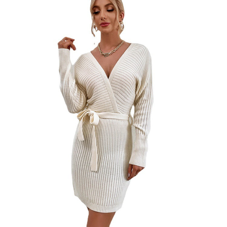 Sweaters Slim Sexy Hip Dress