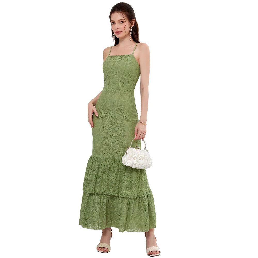 Women's Strap Sexy Fishtail Dress Elegant and Pretty Women's Dresses