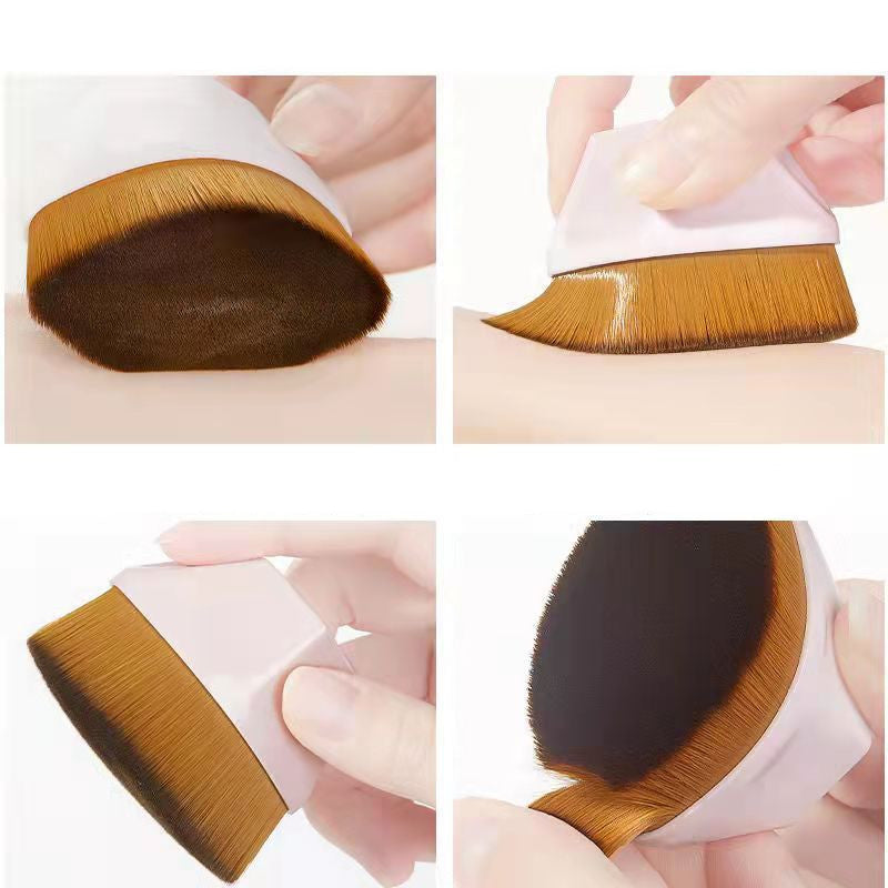 Gilding Petal Makeup Brush Do Not Eat Powder With Storage Box Seamless